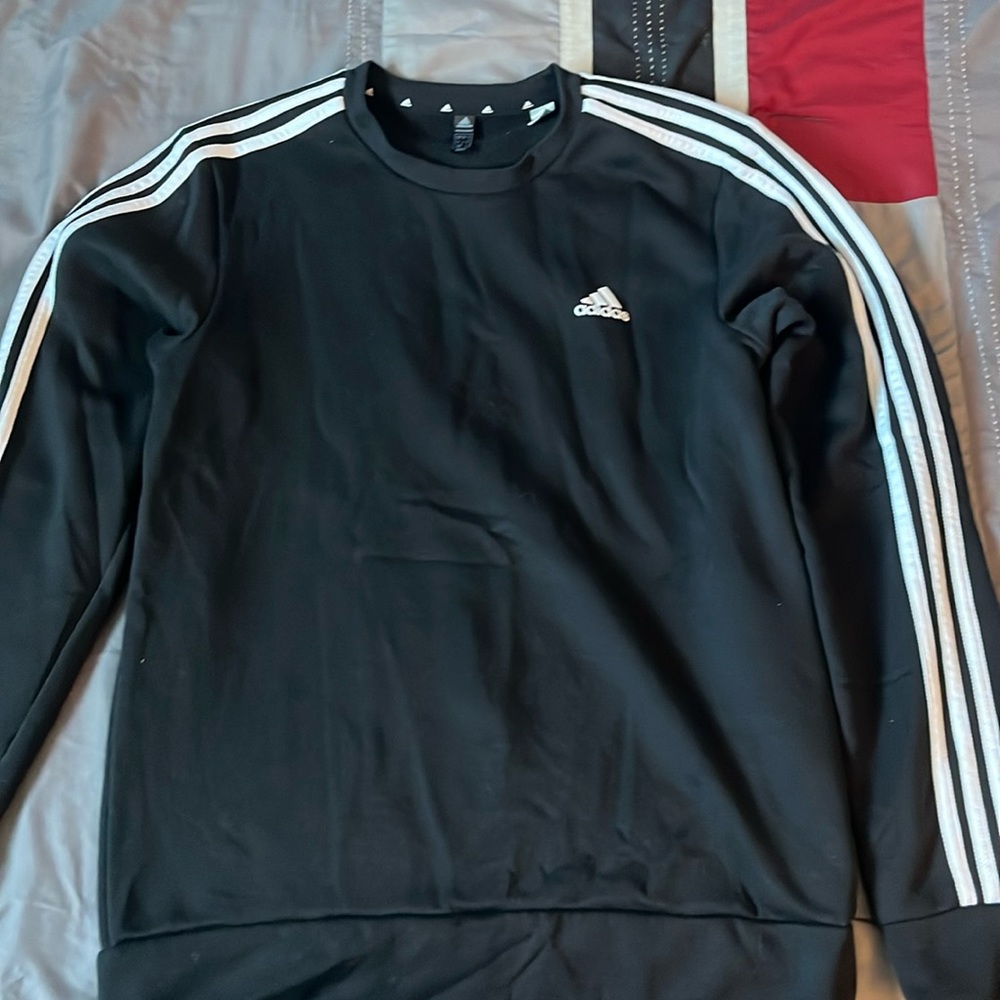 Adidas sweatshirt, med, black